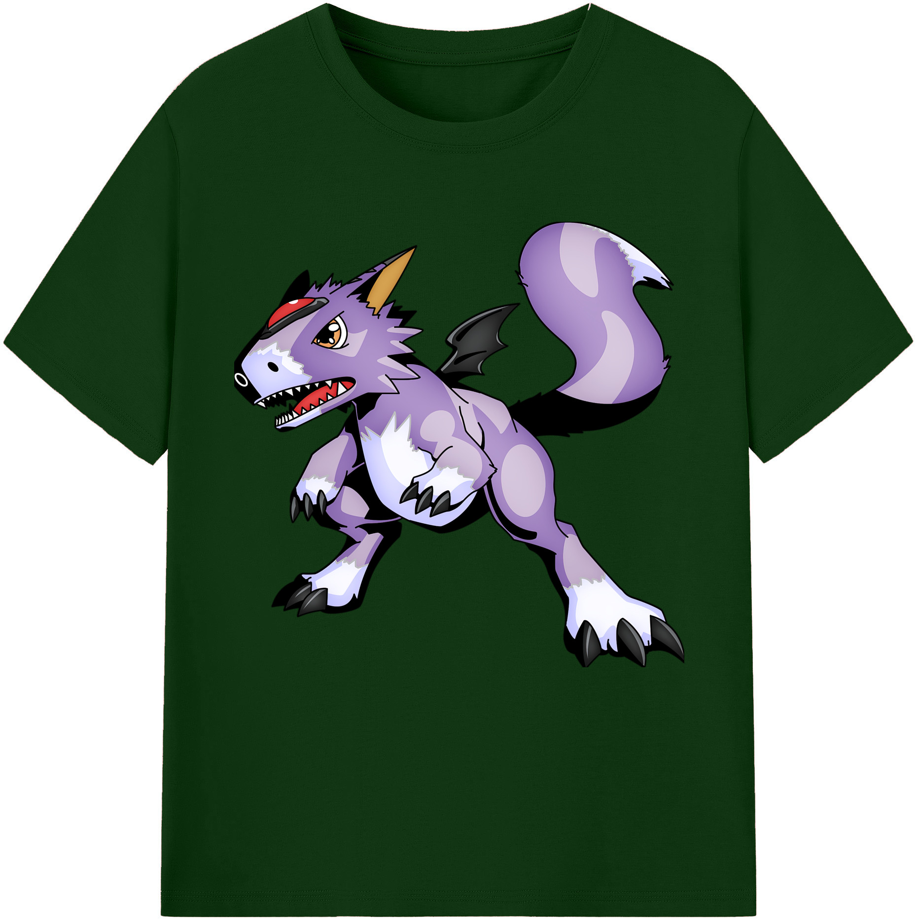 （画像用） Digimon デジタルモンスター/デジモン 綿100％半袖Tシャツ（フロントプリント）